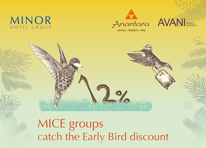 MICE groups catch the Early Bird discount
